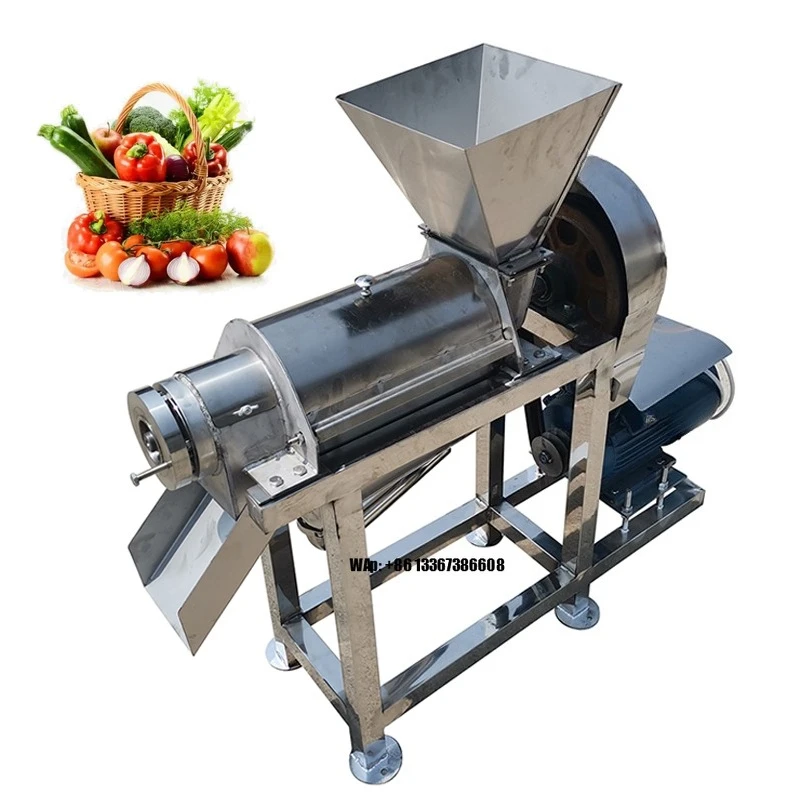 Cold Press Juicer - Commercial Crushing Juicer Screw Type Cold