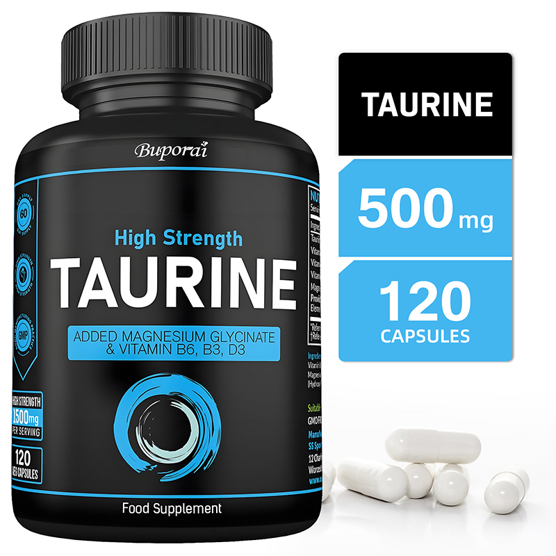 Longevity Health & Wellness Hotel Adults Only - Taurine Supplement 1500mg - Beneficial for