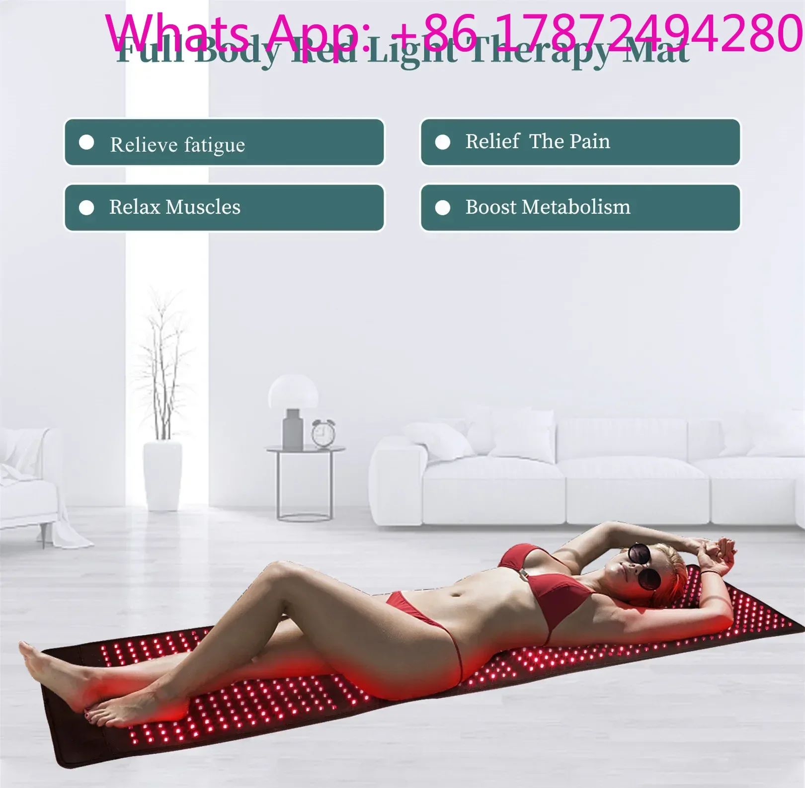 Sauna Blanket Infrared - Full Body Treatment Infrared Red light