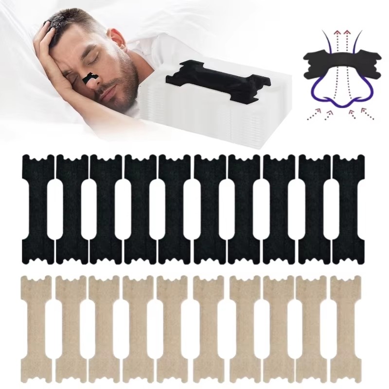 Health & Wellness Juice & Smoothie Bar - 10-100pcs Anti-snoring Strips Easier to Breathe
