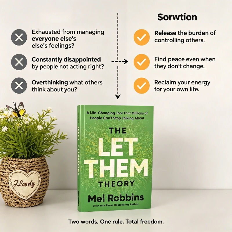 The Let Them Theory By Mel Rob - Health & Wellness Juice & Smoothie Bar recension och pris
