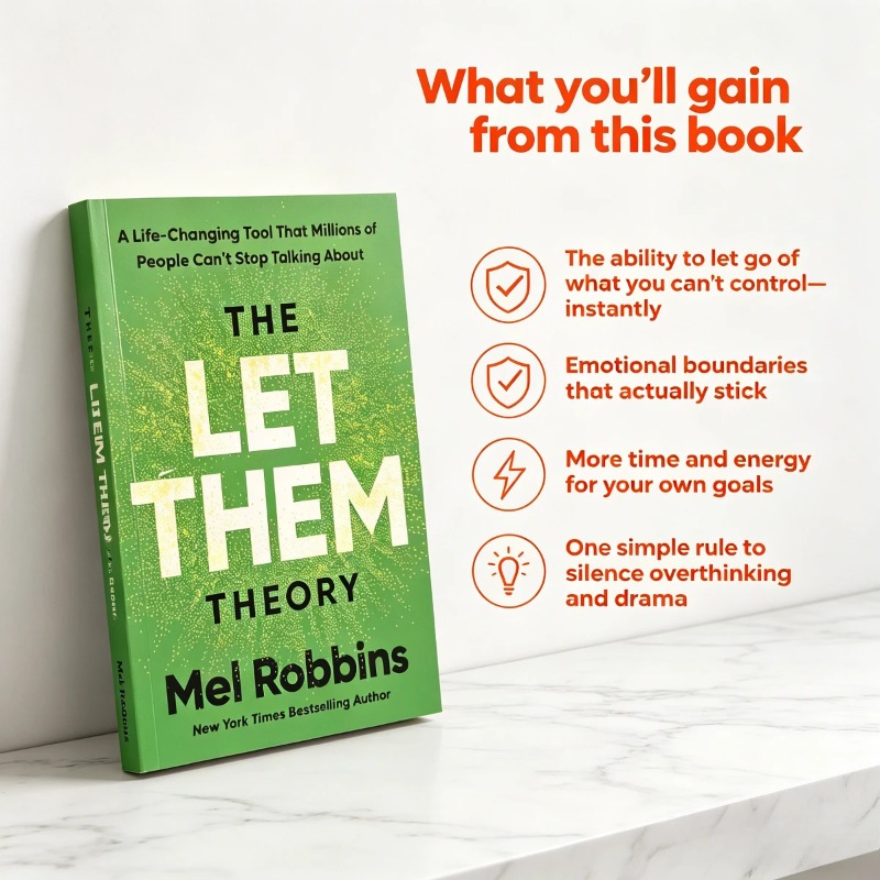 The Let Them Theory By Mel Rob - Health & Wellness Juice & Smoothie Bar recension och pris