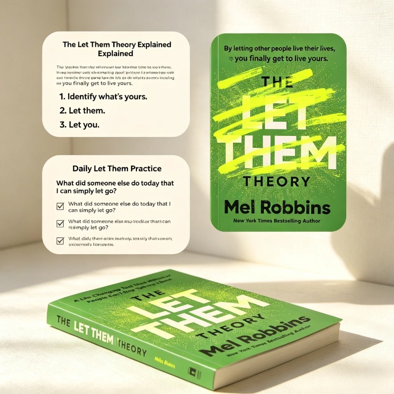 The Let Them Theory By Mel Rob - Health & Wellness Juice & Smoothie Bar recension och pris