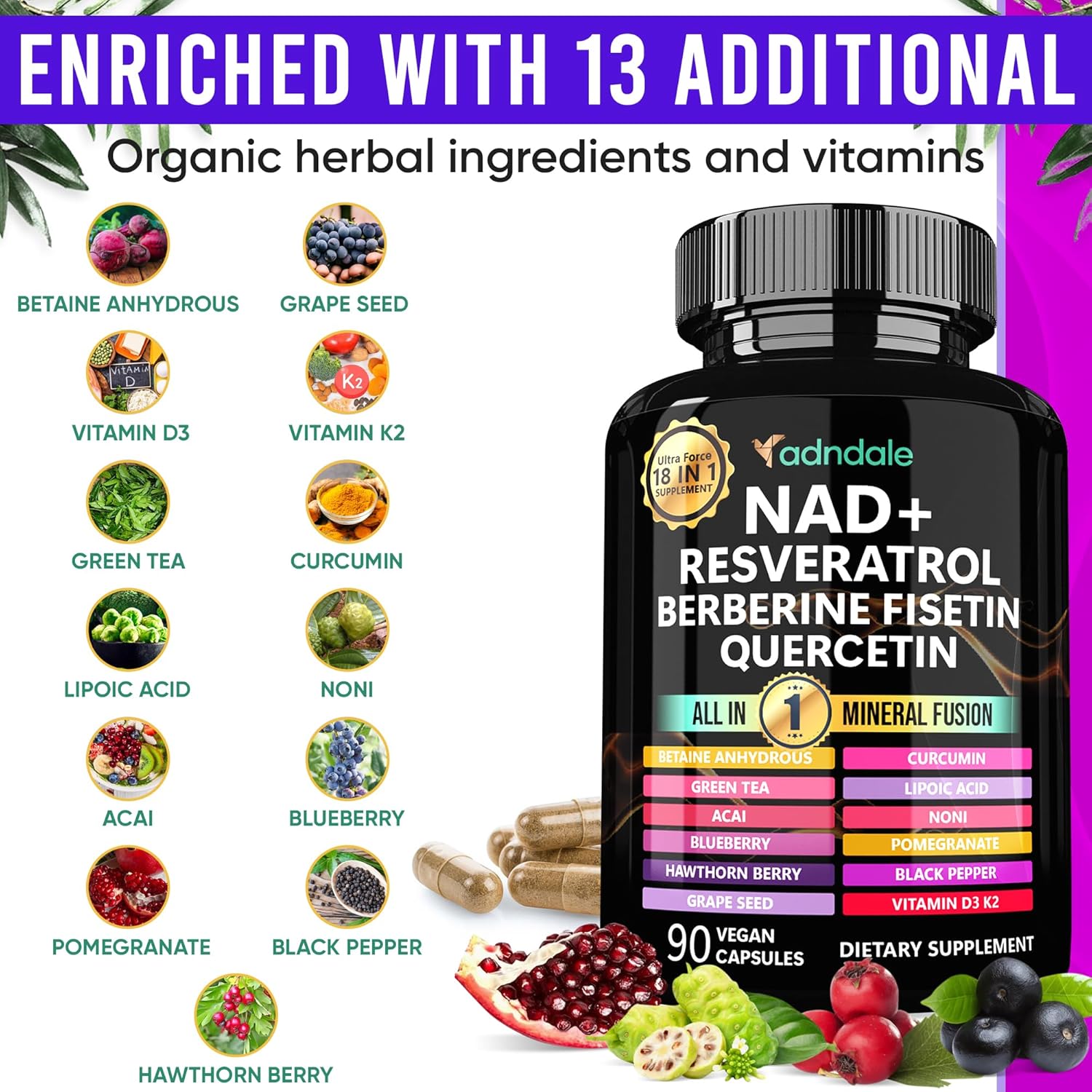 90pcs NAD Supplement - Longevi - Longevity Health & Wellness Hotel Adults Only recension och pris