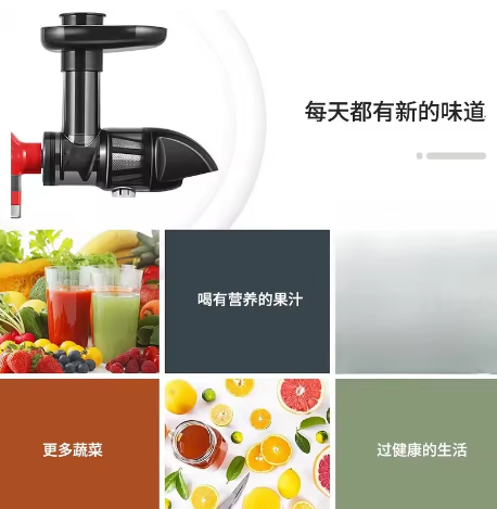 Horizontal Slow Masticating Ju - Cold Press Juicer recension och pris