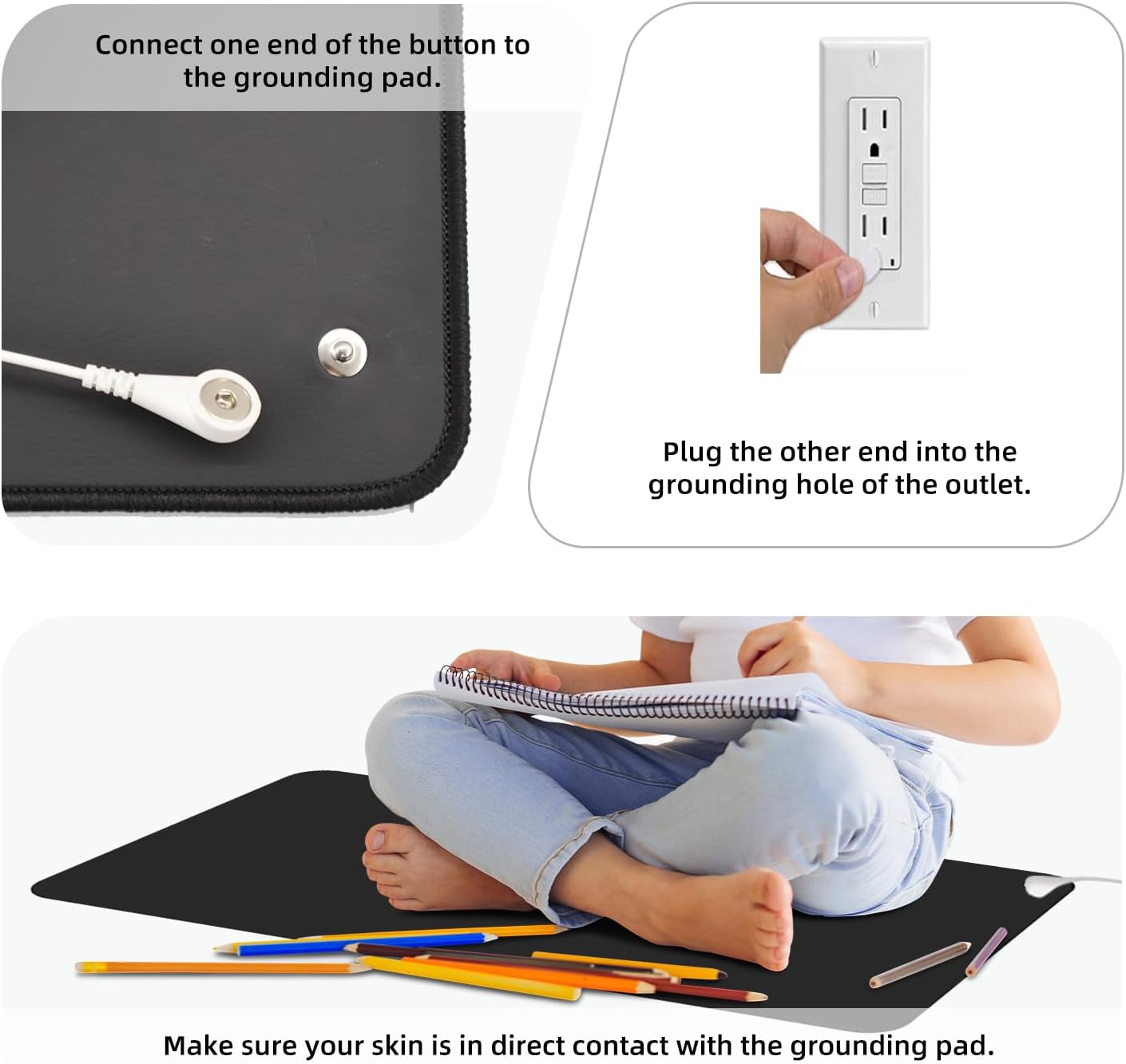 40X60CM Grounding Mat With Gro - Therapy Health And Wellness recension och pris